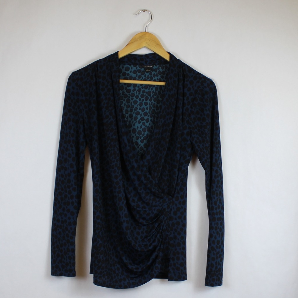 Ann Taylor Long Sleeve Blouse Size Small (2)